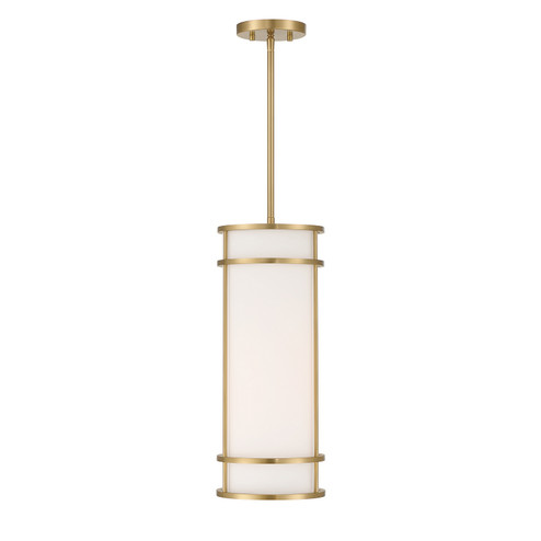 Porter One Light Mini Pendant in Warm Brass (51|756991322)