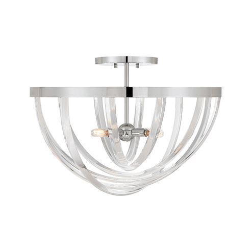 Jennings Four Light Semi-Flush Mount in Polished Chrome (51|61777411)