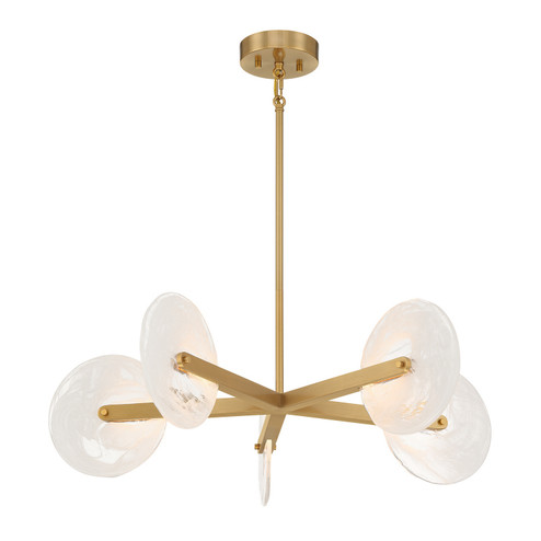 Ainslie LED Chandelier in Warm Brass (51|193055322)