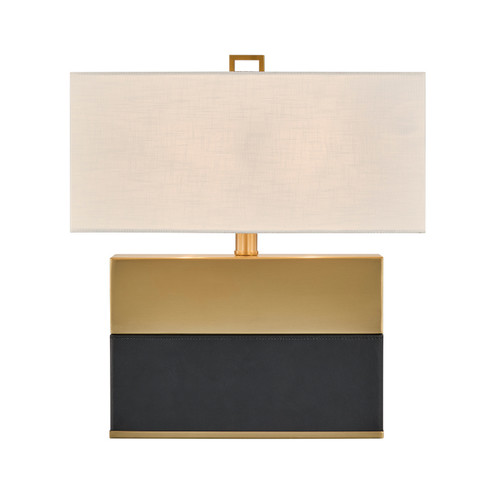 Oliver One Light Table Lamp in Honey Brown and Black (51|11CD33HBBK)