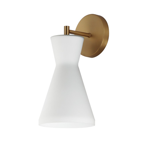 Sinch One Light Wall Sconce in Natural Aged Brass (16|11450SWNAB)