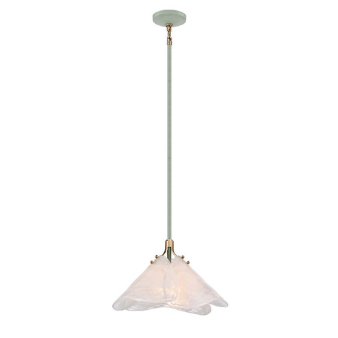 Florenza One Light Pendant in Mint Green (581|861251)
