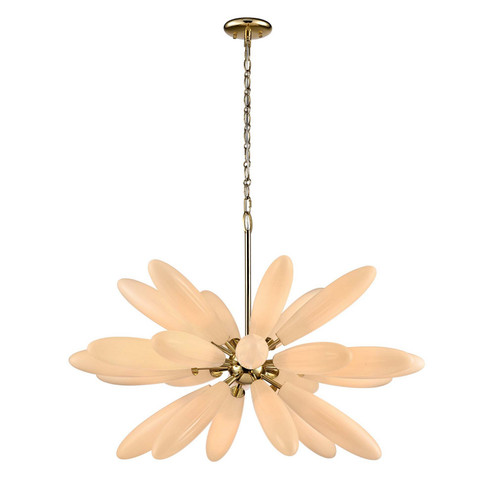 Sprig 24 Light Chandelier in Polished Brass (581|8603224)