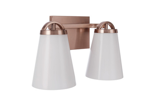 Zane Two Light Vanity in Premium Bronze (46|20714CPZ2)