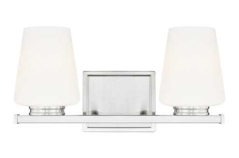 Nextra Two Light Vanity in Brushed Nickel (224|77032VBN)