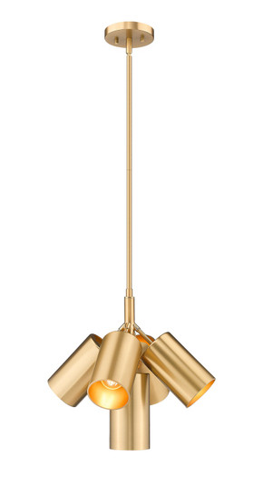 Lumina Five Light Chandelier in Modern Gold (224|75205MGLD)