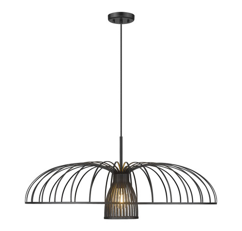 Valencia One Light Pendant in Matte Black (224|623P35MB)