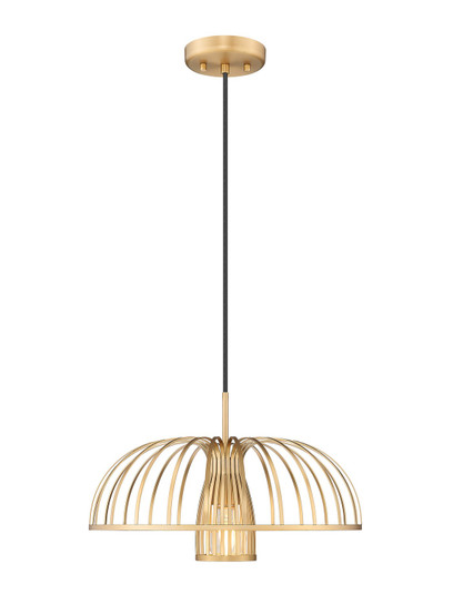 Valencia One Light Pendant in Modern Gold (224|623P16MGLD)