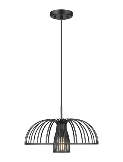 Valencia One Light Pendant in Matte Black (224|623P16MB)