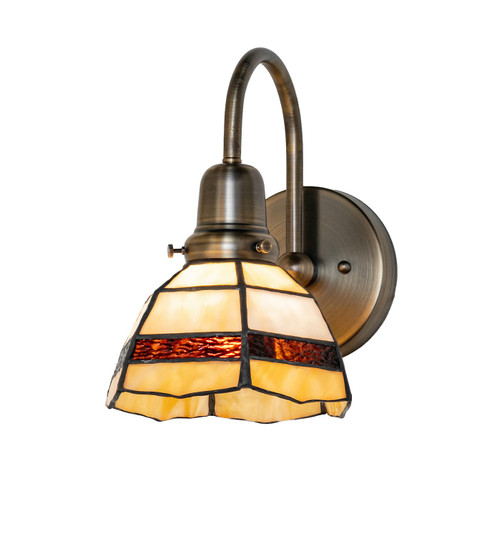 Sunflower One Light Wall Sconce in Antique Brass (57|296142)