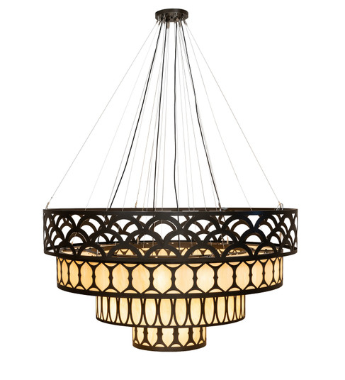 Lorea 34 Light Chandelier in Bronze (57|289983)