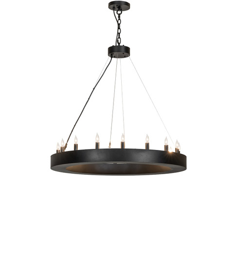 Loxley 16 Light Chandelier in Textured Black (57|269579)