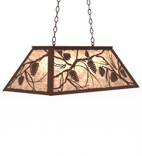 Whispering Pines Six Light Pendant in Cafe Noir (57|114871)