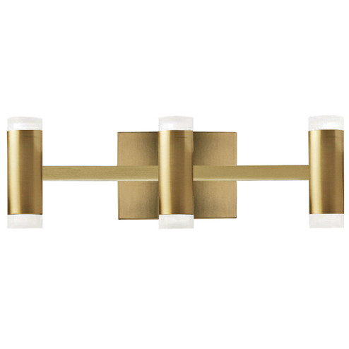 Wilson LED Vanity in Aged Brass (216|WLS1933LEDWAGB)