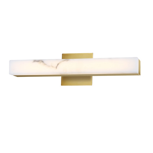 Wendaline LED Wall Sconce in White Alabaster (216|WDL1820LEDWAGB)