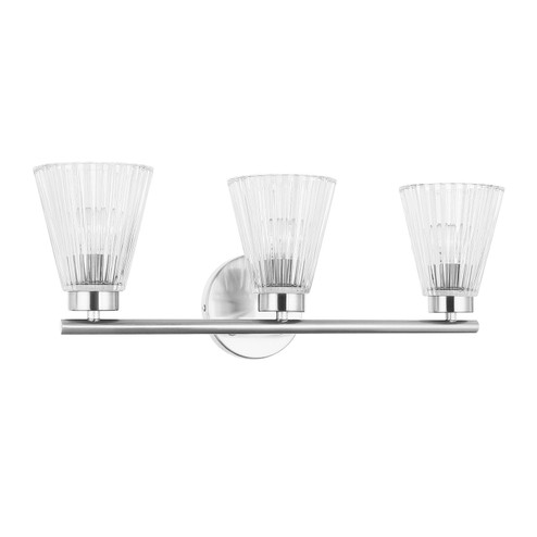 Vienna Three Light Vanity in Polished Chrome (216|VIE223WPC)