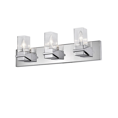 Veronica Three Light Vanity in Polished Chrome (216|VER243WPC)