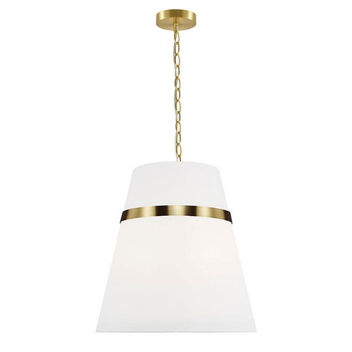 Symphony Three Light Pendant in White (216|SYM183PAGBWH)
