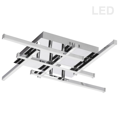 Summit LED Flush Mount in Polished Chrome (216|SUM2020FHPC)