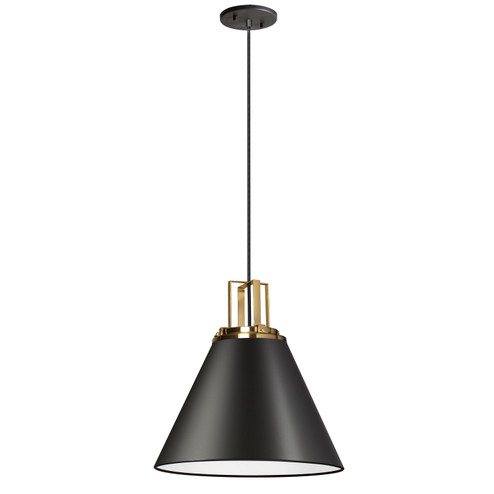 Sonus One Light Pendant in Black (216|SNS141PMBAGB)