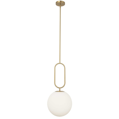 Simone One Light Pendant in Aged Brass (216|SIM121PAGB)