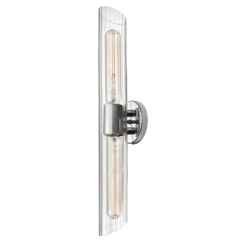 Samantha Two Light Vanity Fixture in Clear (216|SAM252WPC)