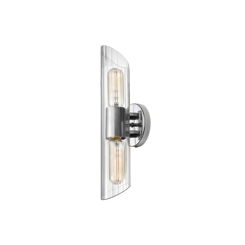 Samantha Two Light Vanity Fixture in Clear (216|SAM162WPC)