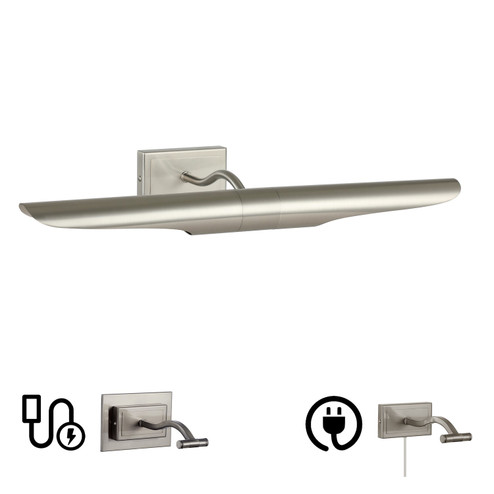 Roselyn Two Light Picture Light in Satin Chrome (216|RSN222PICSC)