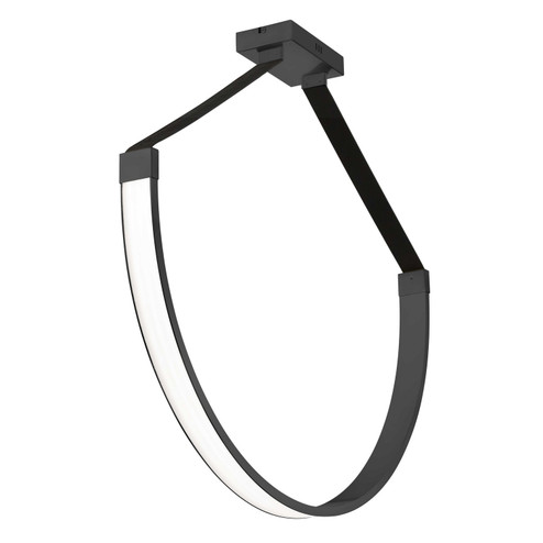 Regan LED Pendant in Matte Black (216|REG401LEDPMB)