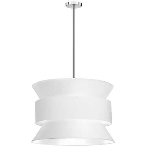 Questa Four Light Pendant in White (216|QUA244PWH)