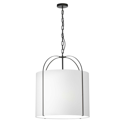 Quincy Three Light Pendant in White (216|QCY221PBKWH)
