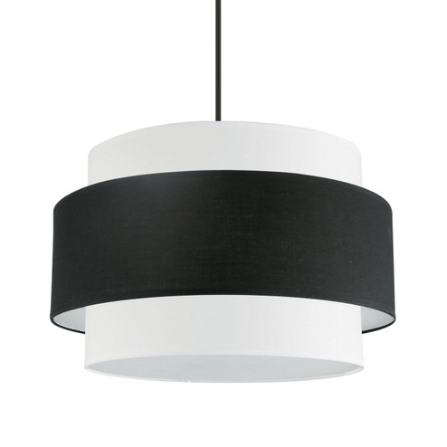 Priya Four Light Chandelier in Black (216|PYA224CMBBW)