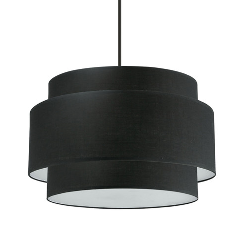 Priya Four Light Chandelier in Black (216|PYA224CMBBK)