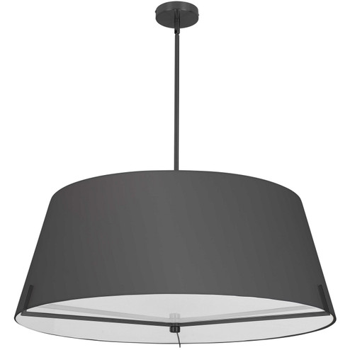 Preston Four Light Pendant in Black (216|PST324PMBBK)