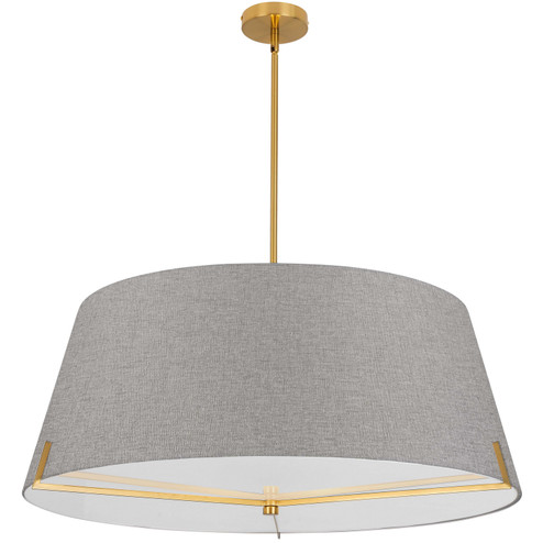 Preston Four Light Pendant in Grey (216|PST324PAGBGRY)