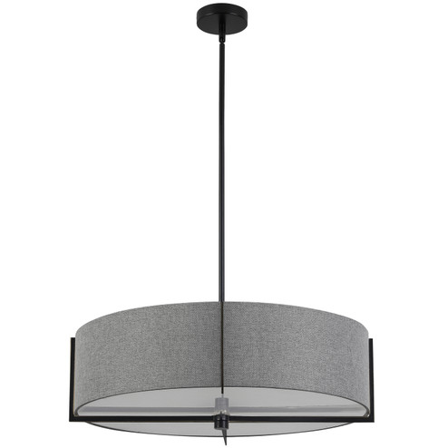 Preston Four Light Pendant in Grey (216|PST264LPMBGRY)
