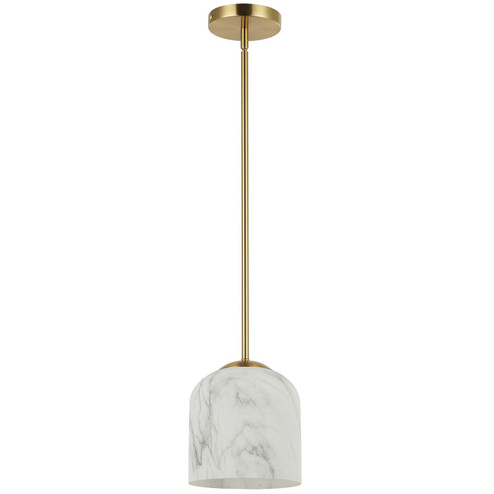 Patrice One Light Pendant in Alabaster (216|PRC71PAGB)