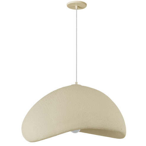 Pilar One Light Pendant in Matte Beige (216|PLR231PMBG)