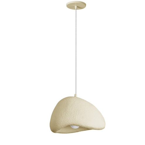 Pilar One Light Pendant in Matte Beige (216|PLR151PMBG)
