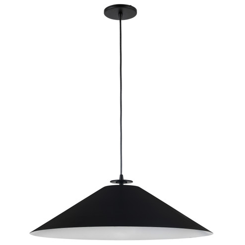 Prudence One Light Pendant in Black (216|PDC241PMB)