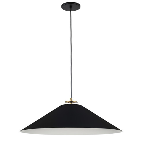 Prudence One Light Pendant in Black (216|PDC241PAGBMB)