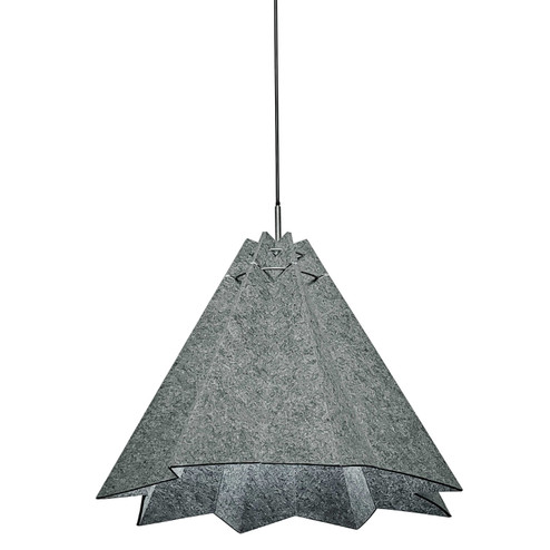 Pascha One Light Pendant in Grey (216|PCH241PMB500)