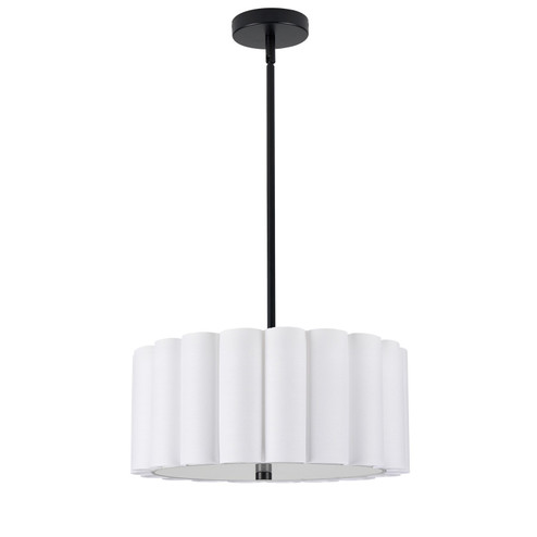 Pacifica Three Light Pendant in White (216|PCA163PMBWH)