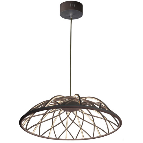 Pakuna LED Pendant in Black (216|PAK2016LEDPMB)