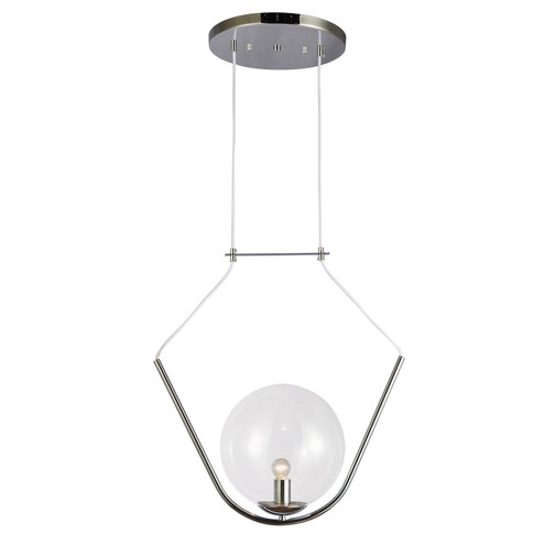 Orion One Light Pendant in Polished Chrome (216|ORN241PPC)