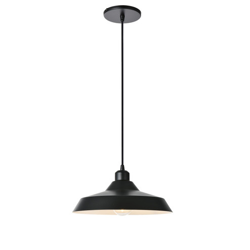 Olya One Light Pendant in Matte Black (216|OLY121PMB)