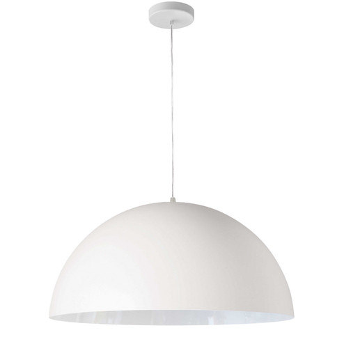 Ofelia One Light Pendant in White (216|OFE201PMW)