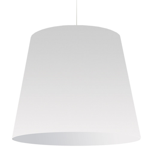 Oversized Drum One Light Pendant in White (216|ODXL790)