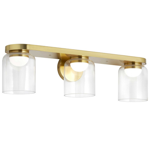 Nadine LED Vanity in Clear (216|NAD1930LEDWAGB)