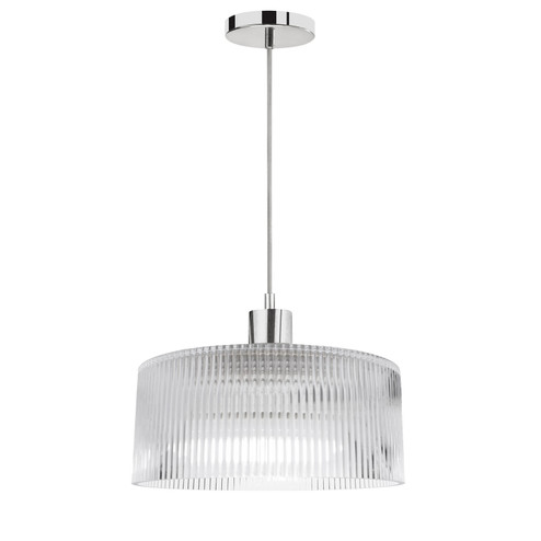 Nadine One Light Pendant in Clear (216|NAD123PPCFL)